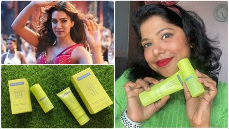 I Tried Kriti Sanons New Skincare Brand Hyphen Glow Serum Sunscreen Product Review