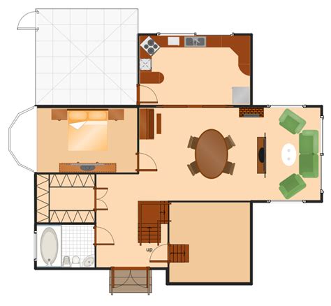 2d House Plan Drawing