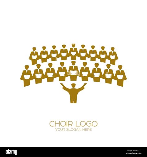 Logo De La Musique Le Chant Chorale Image Vectorielle Stock Alamy