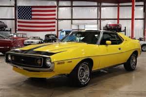 1972 Amc Amx Javelin 85490 Miles Canary Yellow Coupe 401 V8 Automatic