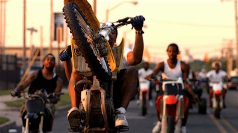 On Urban Streets Off Roaders Stir A Noisy Conversation Bike Gang
