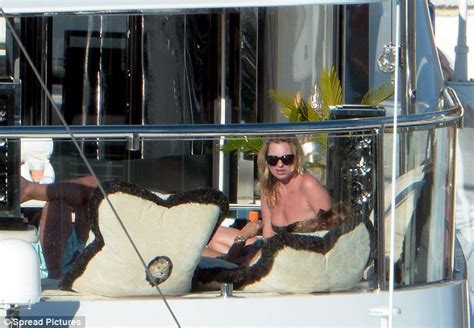 Kate Moss Enjoys Fun In The Sun In St Barts After Celebrating Sir