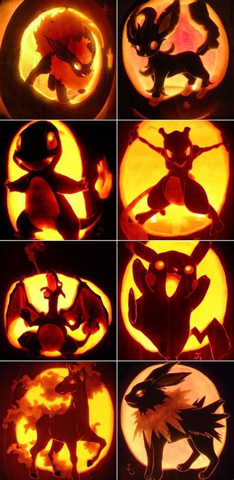 Pokemon Jack O Lanterns Pokemon Pumpkin Pokemon Pumpkin Carving