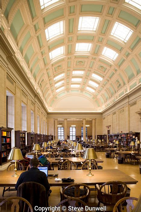 Widener Library Reading Room Harvard Univ Cambridge Ma Steve