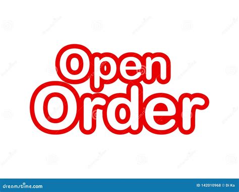 arti open order dalam online shop