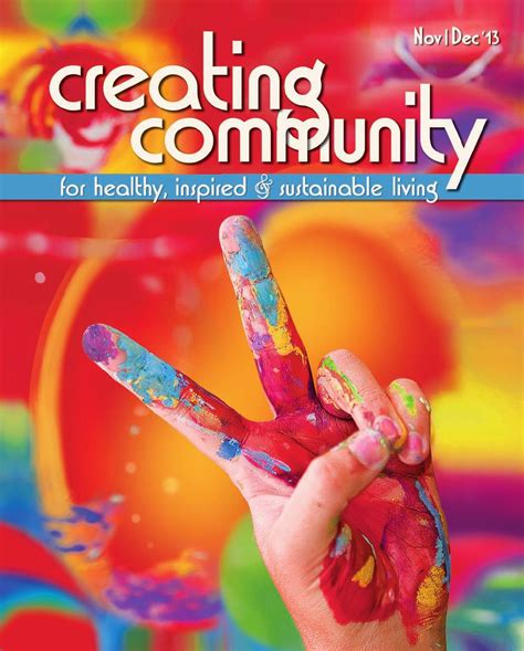 Creating community magazine nov dec issue by Creating ...