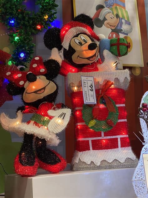 New Disney Christmas Decor Now At Lowes