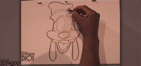 How To Draw Walt Disney Character Goofy Drawing