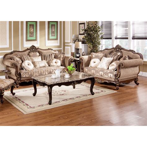 Enjoy free shipping on most stuff, even big stuff. BestMasterFurniture Traditional Sofa and Loveseat Set & Reviews | Wayfair | Formal living room ...