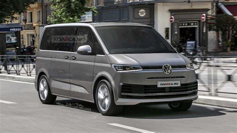 Volkswagen group is preparing 2 significant additions for the united states market. VW T7 Rendering Imagines The People Mover Based On New Spy ...