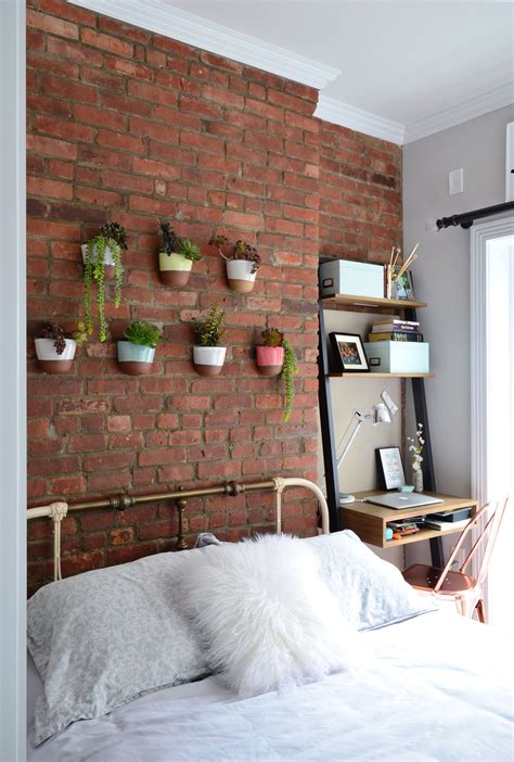 Architectural Detail Design Bold Exposed Brick Wall Decor Ideas Brick Wall Bedroom Exposed