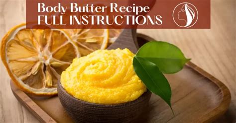 Body Butter Recipe Full Instructions Herglance