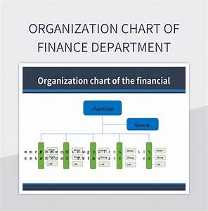Organization Chart Of Finance Department Excel Template And Google