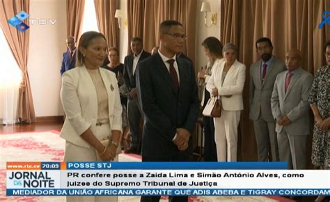 Presidente Da República Confere Posse A Zaida Lima E Simão António Alves Como Juízes Do Supremo