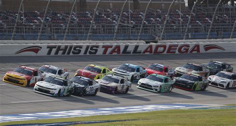 haley wins at talladega for first xfinity series victory