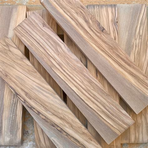 Olive Wood Planks Dry Olive Wood Blanks Exotic Wood Etsy