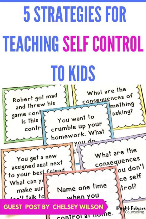 Effective Strategies For Teaching Kids Self Control