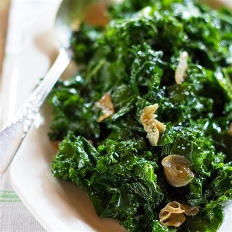 Health benefits of kale that go beyond the waistline. Sautéed Kale With Garlic and Olive Oil Recipe - Emily ...