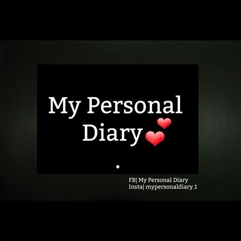 My Personal Diary Lahore