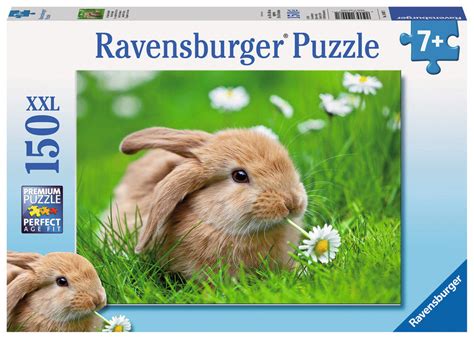 Ravensburger Childrens Puzzles 150 Pc Puzzles Adorable Bunny 10007