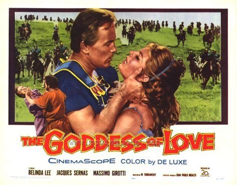 The Goddess Of Love Movie Poster X Half Sheet Belinda Lee Jacques