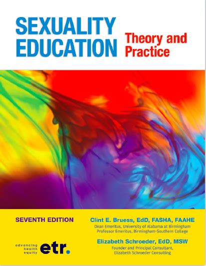 Sexuality Education Theory And Practice By Elizabeth Schroeder Goodreads