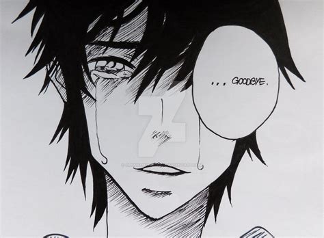 Tons of anime seems to be created specifically to make us bawl our eyes out. Crying Anime Boy by DrunkenAlucard on DeviantArt