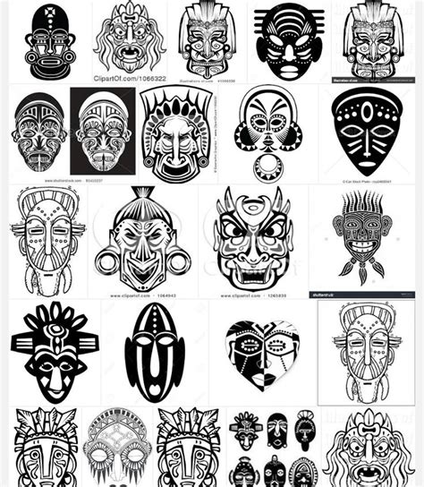 Pin By Tre Fires On Art African Tribal Tattoos African Tattoo Tiki