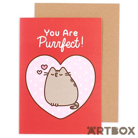 Buy Pusheen You Are Purrfect Greeting Card At Artbox
