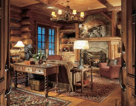 55 Awe Inspiring Rustic Living Room Design Ideas Rustic Home Offices