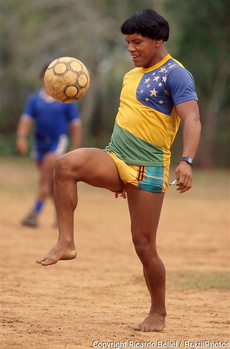 Soccer Brazil Indigenous People Brazil Photos