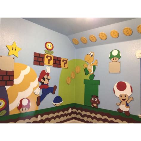 Pin By Lisa Lemons On Kids Rooms Mario Bros Room Super Mario Bros