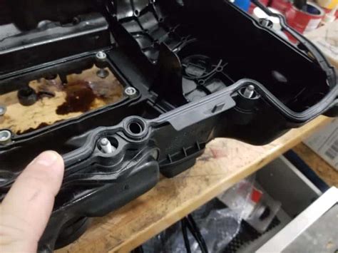 Valve cover holes