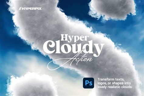 Realistic Photoshop Cloud Effect Actions ~ Creative Market