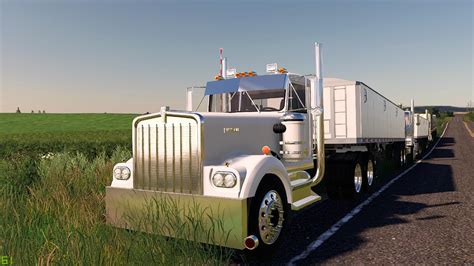 Kenworth W900a Edited V1000 Truck Farming Simulator 22 Mod Ls22
