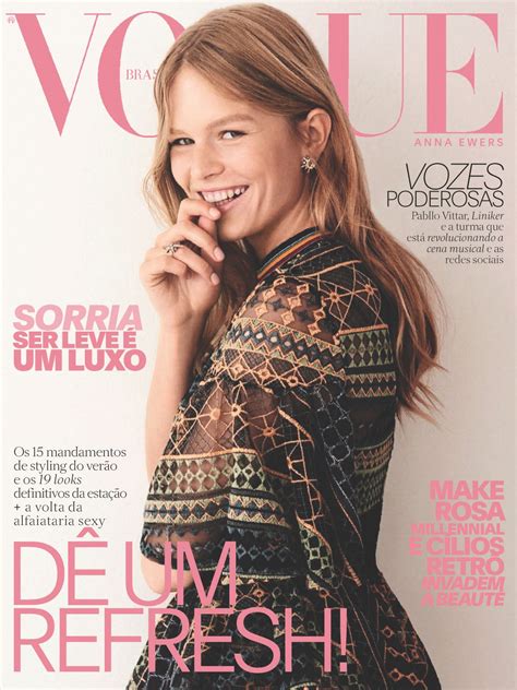 Anna Ewers - Vogue Magazine Brasil August 2017 Issue • CelebMafia