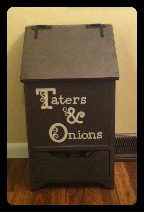 Text me at or email. Refreshed Tater & Onion Bin! | Vinyl lettering, Vinyl ...