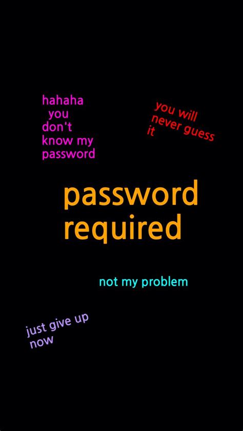 Password Required Funny Lock Screen Wallpaper Funny Iphone Wallpaper