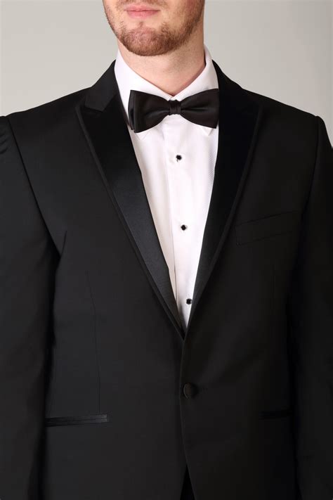 Peak Lapel Tuxedo With Trimmed Edge Tom Murphys Formal And Menswear