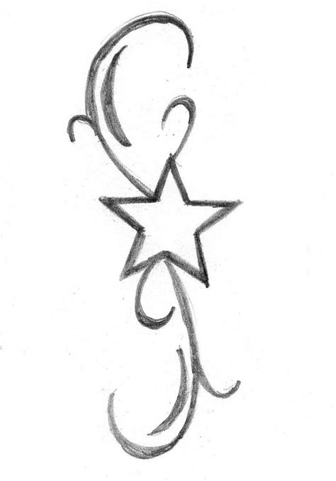 Star Tattoo Design By Yohlenyaoilover On Deviantart Star Tattoos