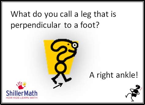 What Do You Call A Leg That Is Perpendicular To A Foot Math Humor
