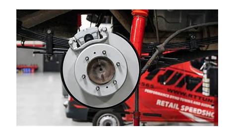 Pedders Conversion Kit Upgrades Tacoma to 4-Wheel Disc Brakes