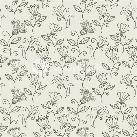 Seamless Texture With Flowers Endless Floral Pattern Seamless Pattern