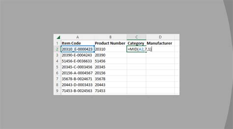 How To Extract A Substring In Excel Using Text Formulas
