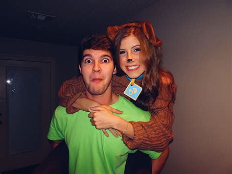 Scooby Doo And Shaggy Couples Halloween Costume Cute Couple Halloween Costumes Couples