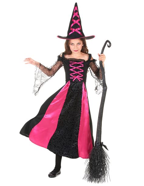 Top 10 Des Deguisement D'halloween Les Moins - Déguisement sorcière dentelé fille Halloween, décoration anniversaire