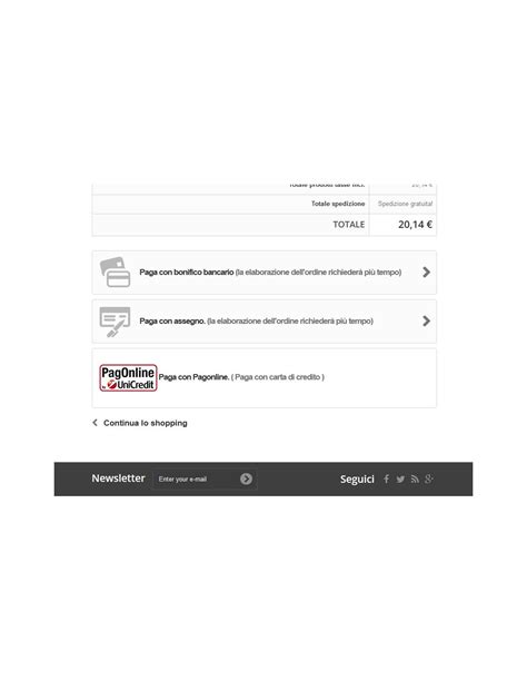 Unicredit conto online soluzioni su misura per privati e aziende. Modulo PagOnline Imprese - Strumento di pagamento Banca ...