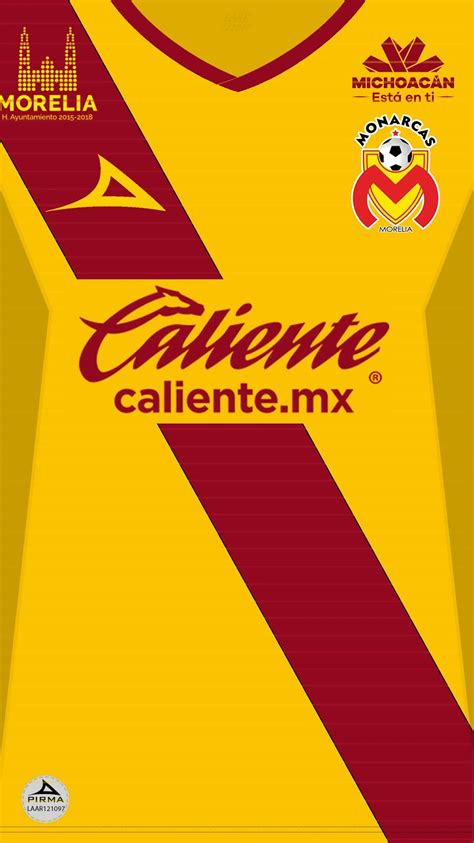 Slideshow of atlético morelia women. Wallpaper Jersey Monarcas Morelia 2017-2018 Liga Mx ~ LAAR121097