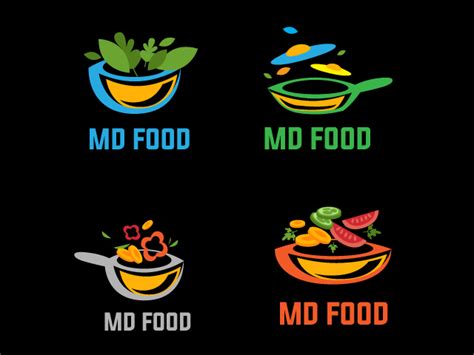 Creative Food Company Logo Design Idea For Free Download We Are