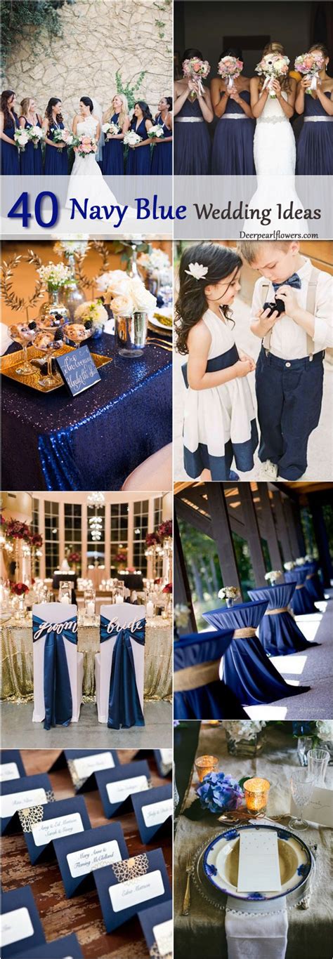 Navy Blue And Grey Wedding Ideas Classic Wedding Colors Ideas Navy